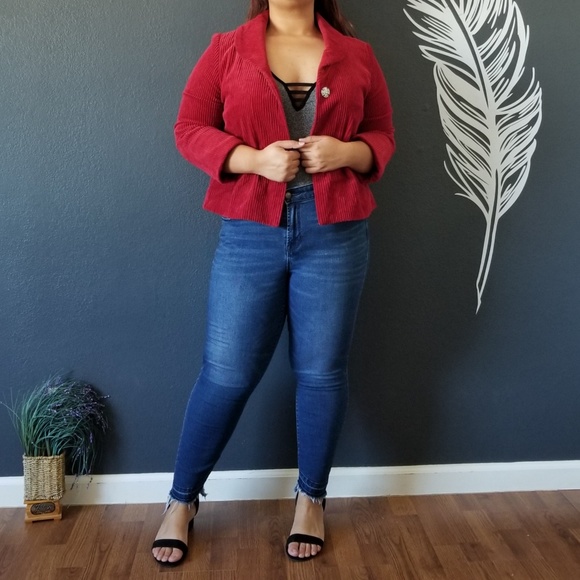 First Issue Red Blazer - Picture 1 of 5